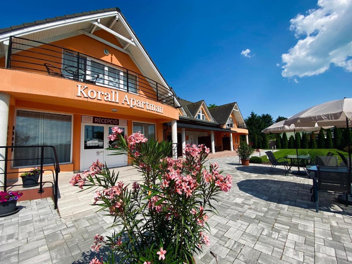 Korall Apartman Balatonfuzfo Luaran gambar